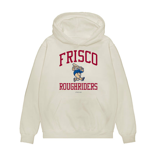 Frisco RoughRiders - MILB Baseball : D.J. McCarty - Premium Hooded Sweatshirt-0