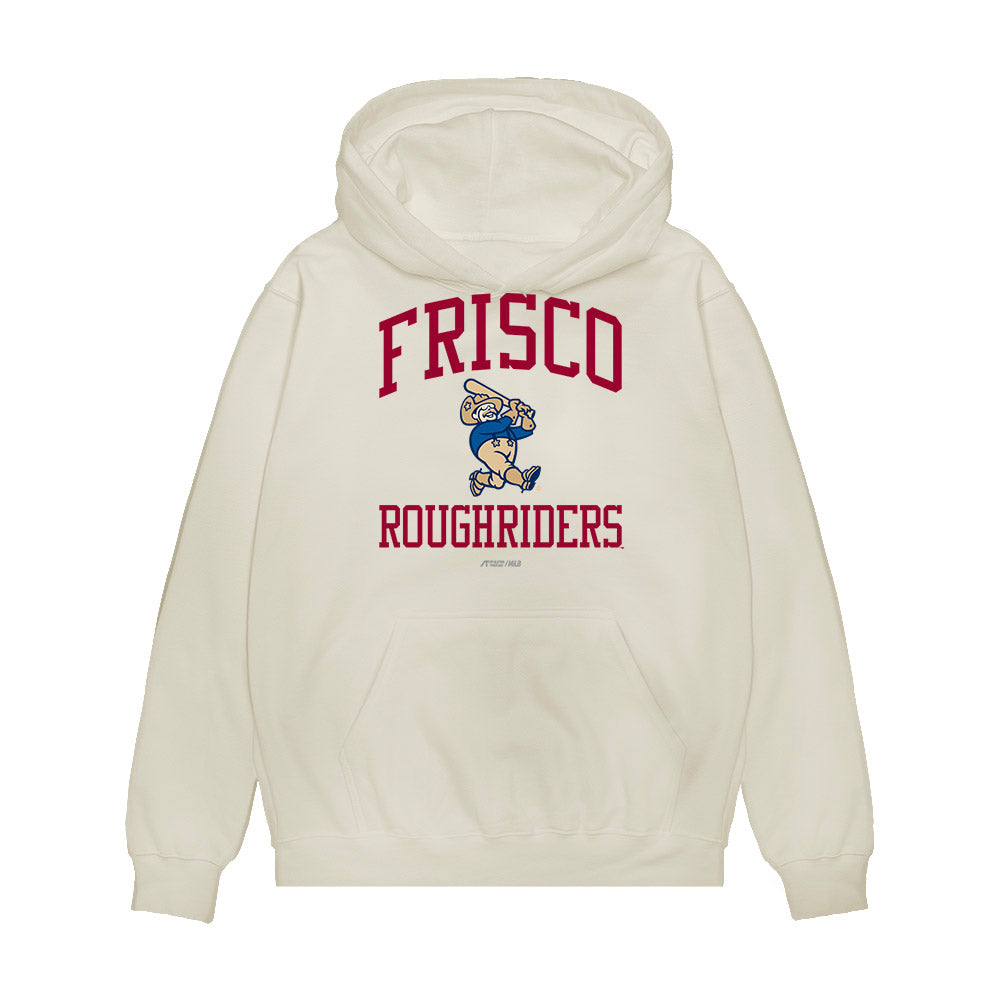 Frisco RoughRiders - MILB Baseball : Tucker Mitchell - Premium Hooded Sweatshirt-0