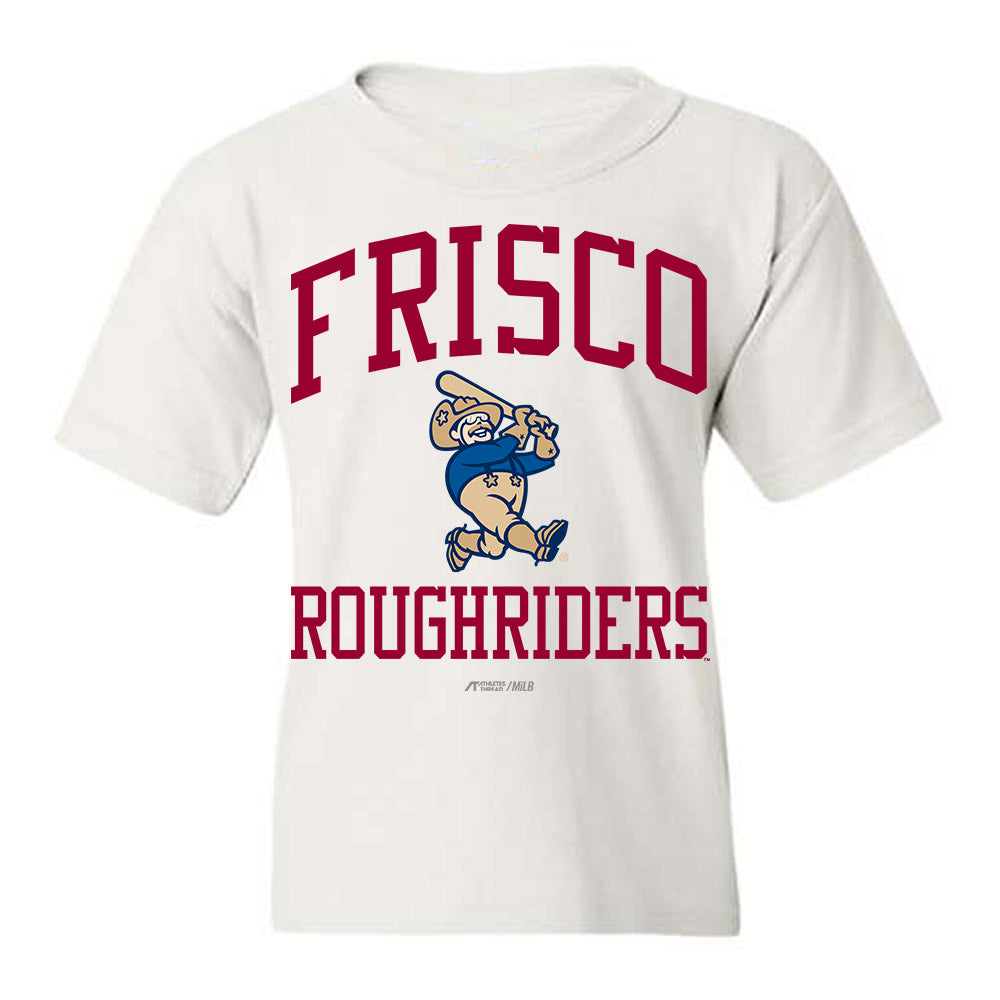 Frisco RoughRiders - MILB Baseball : Eric Loomis - Youth T-Shirt-1