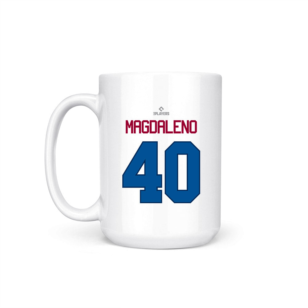 Frisco RoughRiders - MILB Baseball : Bryan Magdaleno - Coffee Mug-1