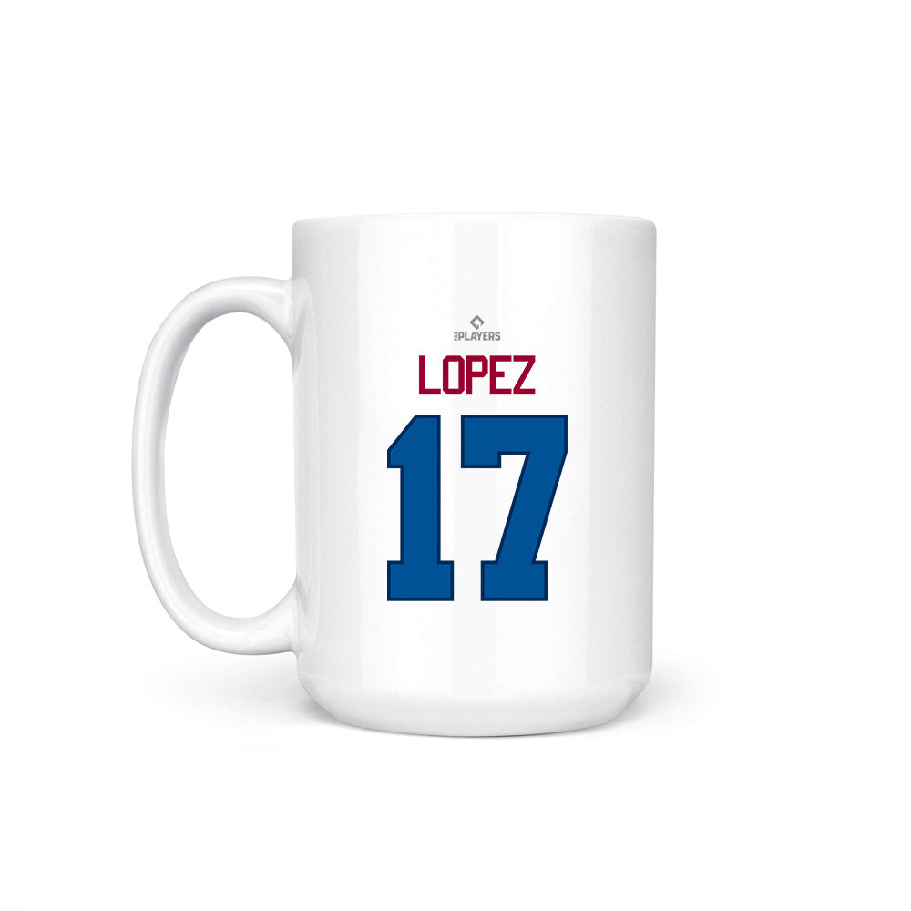 Frisco RoughRiders - MILB Baseball : Leandro Lopez - Coffee Mug-1