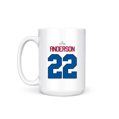 Frisco RoughRiders - MILB Baseball : Ben Anderson - Coffee Mug-1