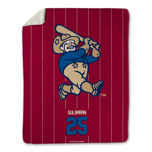 Frisco RoughRiders - MILB Baseball : Juan Sulbaran - Blanket-0