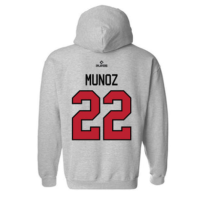 Great Lakes Loons - MILB Baseball : Samuel Munoz - Hooded Sweatshirt-1
