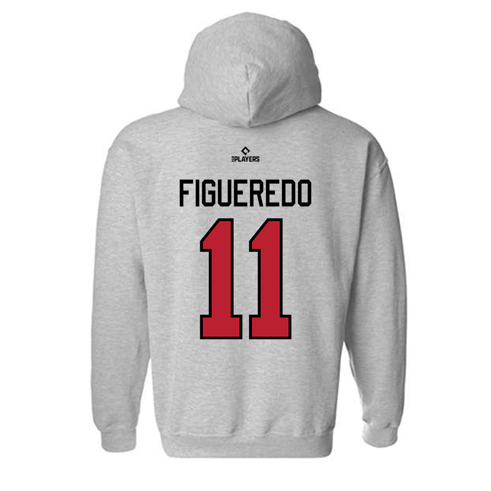 Great Lakes Loons - MILB Baseball : Dilan Figueredo - Hooded Sweatshirt-1