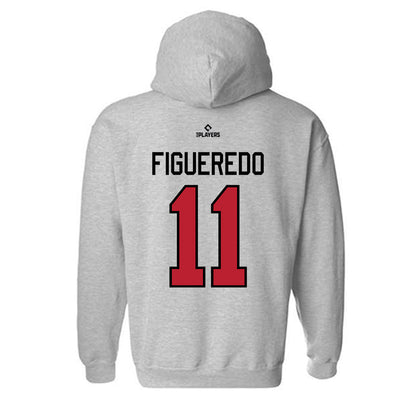 Great Lakes Loons - MILB Baseball : Dilan Figueredo - Hooded Sweatshirt-1