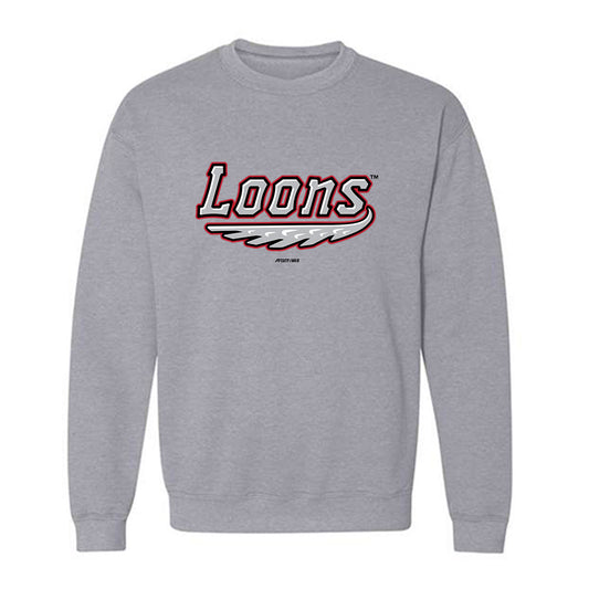 Great Lakes Loons - MILB Baseball : Davis Chastain - Crewneck Sweatshirt-0