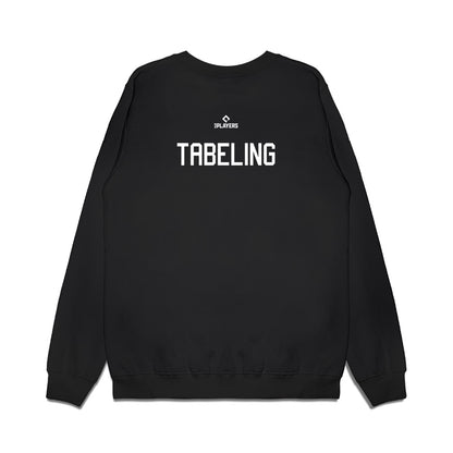 Great Lakes Loons - MILB Baseball : Logan Tabeling - Premium Crewneck Sweatshirt-1