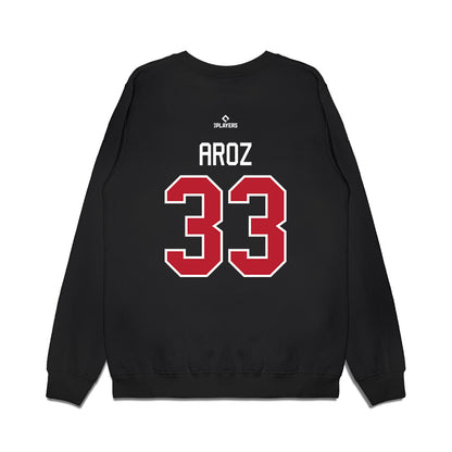 Great Lakes Loons - MILB Baseball : Anson Aroz - Premium Crewneck Sweatshirt-1