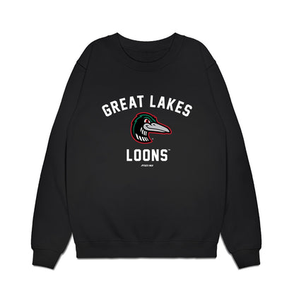 Great Lakes Loons - MILB Baseball : Samuel Munoz - Premium Crewneck Sweatshirt-0