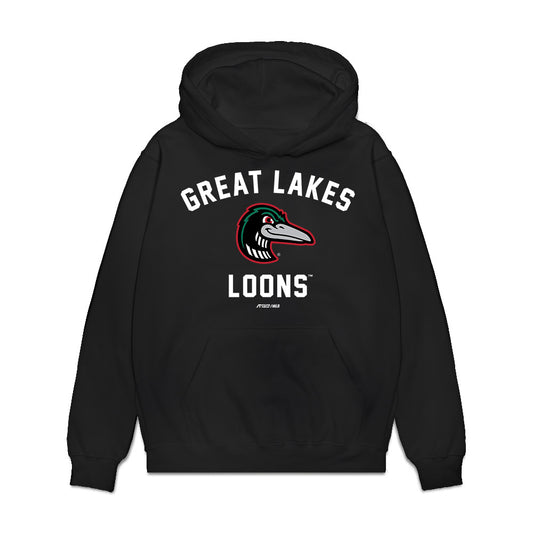 Great Lakes Loons - MILB Baseball : Joseilyn Gonzalez - Premium Hooded Sweatshirt-0