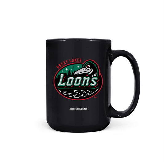 Great Lakes Loons - MILB Baseball : Isaac Ayon - Coffee Mug-0