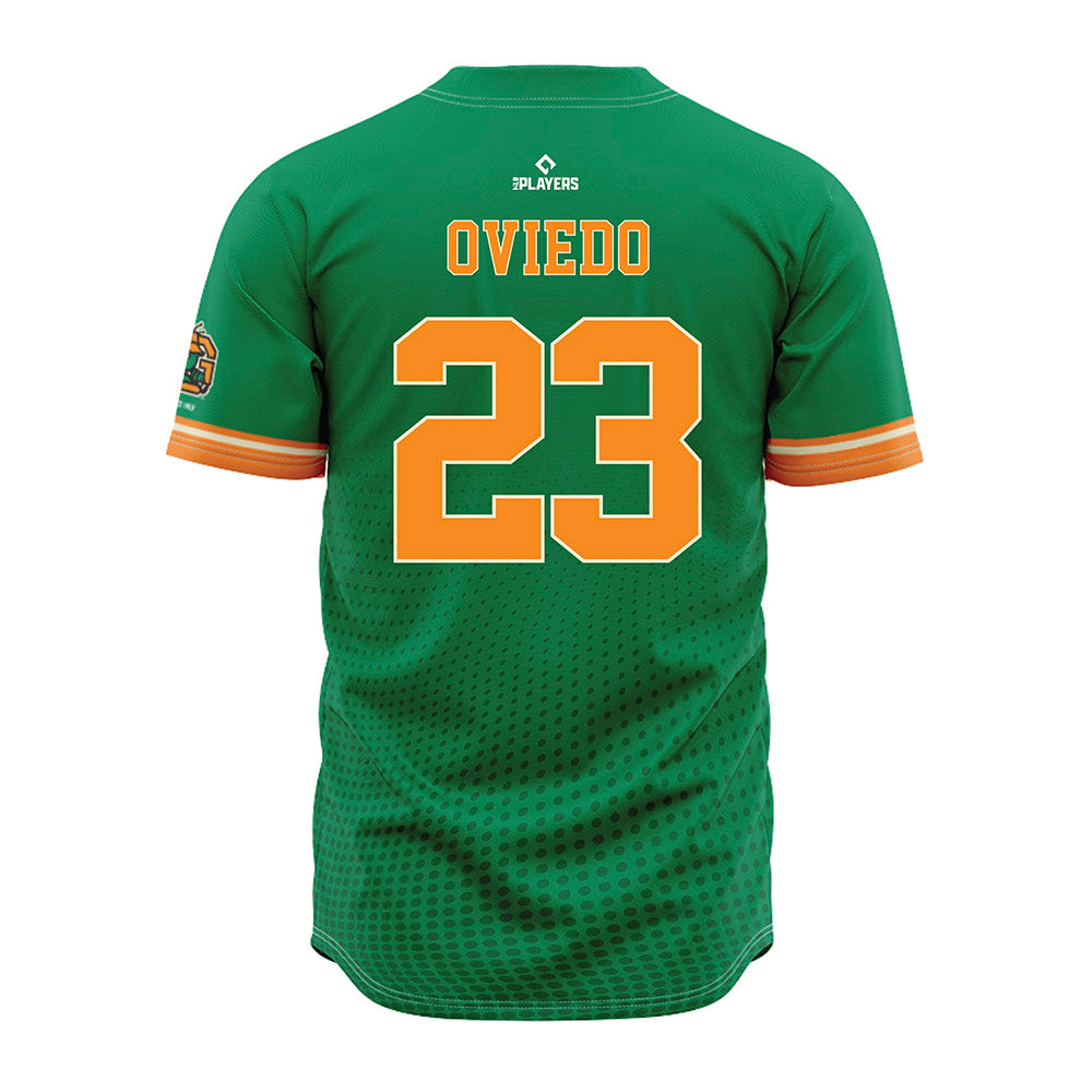 Greensboro Hoppers - MILB Baseball : Adolfo Oviedo - Jersey-1