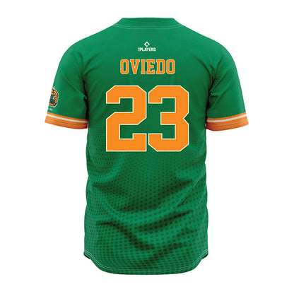 Greensboro Hoppers - MILB Baseball : Adolfo Oviedo - Jersey-1