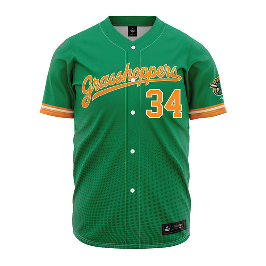 Greensboro Hoppers - MILB Baseball : Jhonny Severino - Jersey-0