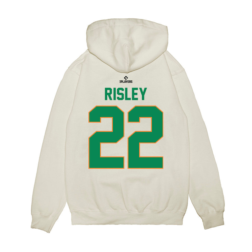 Greensboro Hoppers - MILB Baseball : Braydon Risley - Premium Hooded Sweatshirt-1