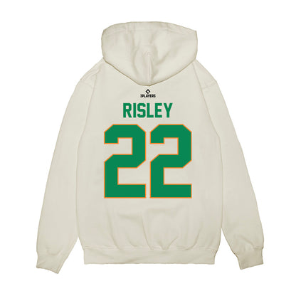 Greensboro Hoppers - MILB Baseball : Braydon Risley - Premium Hooded Sweatshirt-1