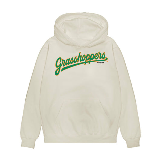 Greensboro Hoppers - MILB Baseball : Ronaldo Gallo - Premium Hooded Sweatshirt-0