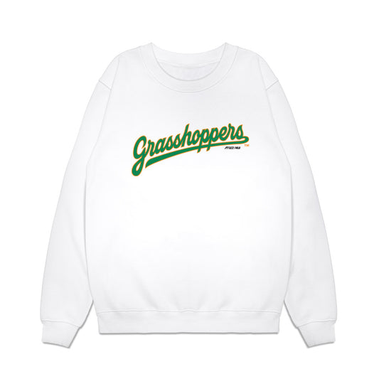 Greensboro Hoppers - MILB Baseball : Greiber Mendez - Premium Crewneck Sweatshirt-0