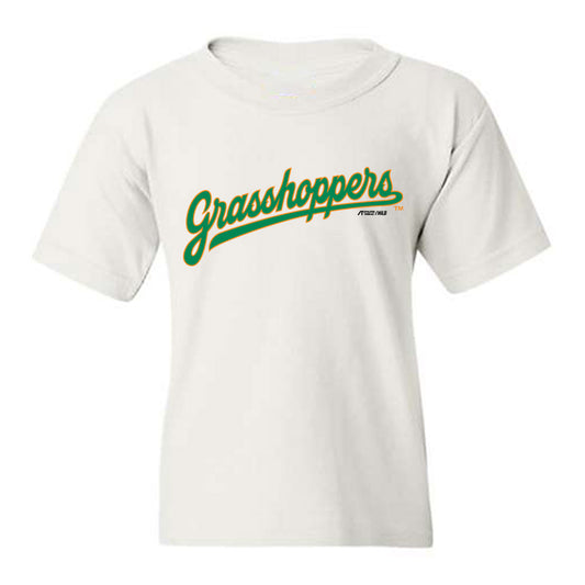 Greensboro Hoppers - MILB Baseball : Cameron Keshock - Youth T-Shirt-0