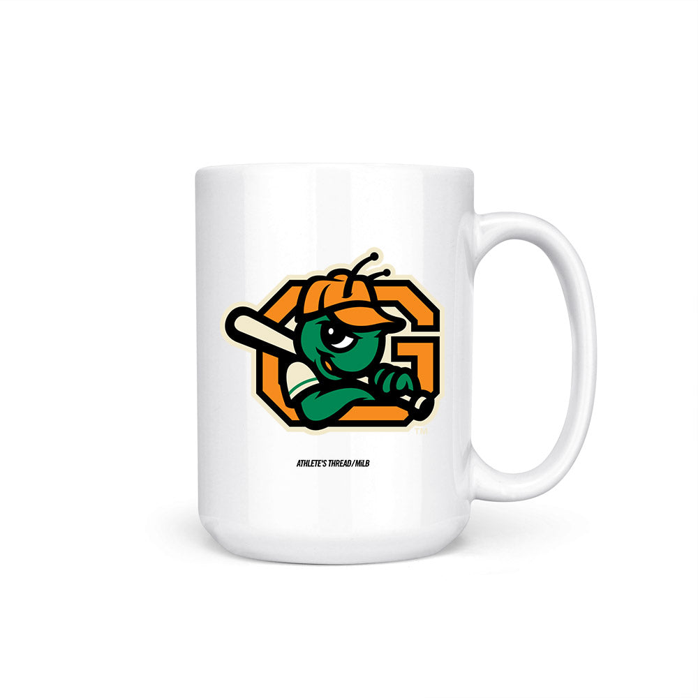 Greensboro Hoppers - MILB Baseball : Jhonny Severino - Coffee Mug-0