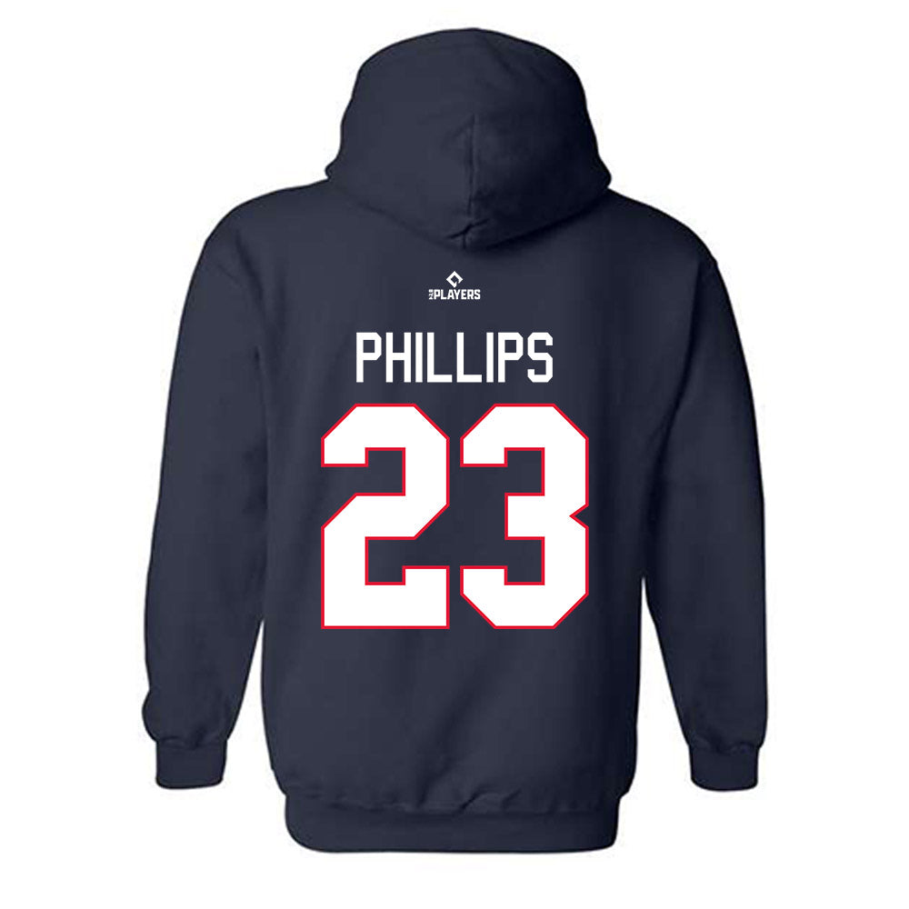 Greenville Drive - MILB Baseball : Marcus Phillips - Hooded Sweatshirt-1