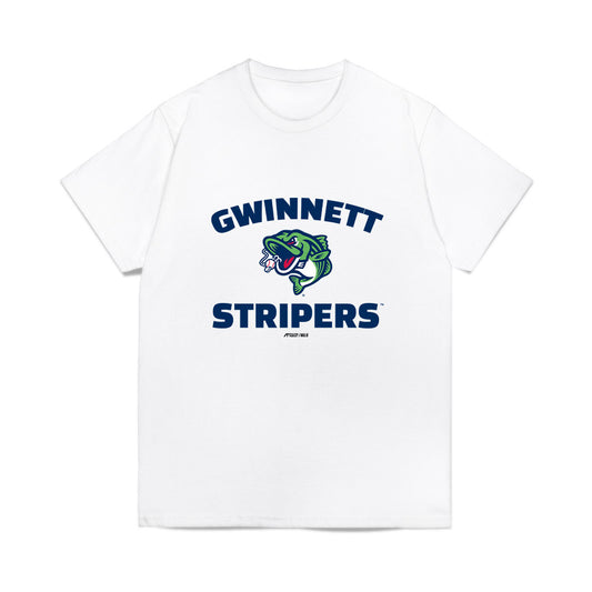 Gwinnett Stripers - MILB Baseball : Maverick Handley - Comfort Colors T-Shirt-0