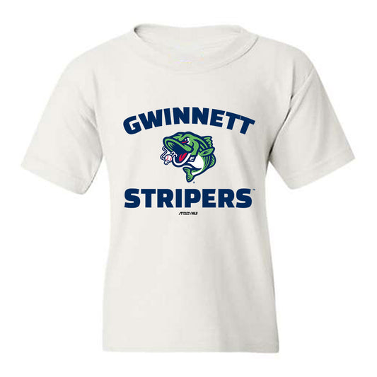 Gwinnett Stripers - MILB Baseball : Adam Zebrowski - Youth T-Shirt-0