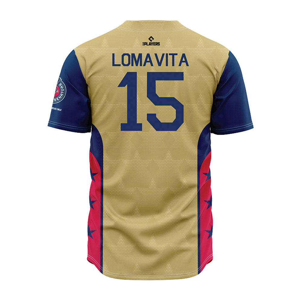 Harrisburg Sens - MILB Baseball : Caleb Lomavita - Jersey-1