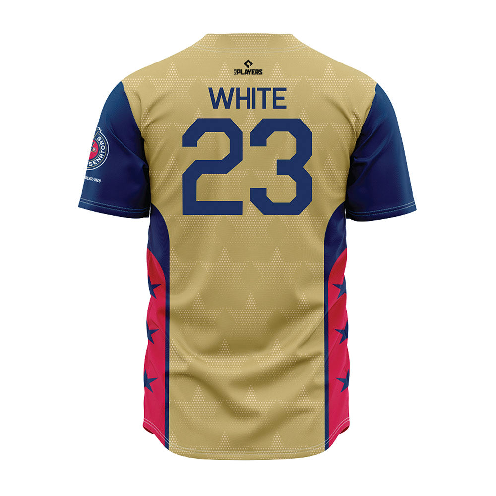 Harrisburg Sens - MILB Baseball : T.J. White - Jersey-1