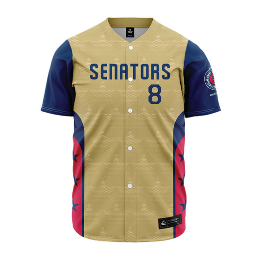 Harrisburg Sens - MILB Baseball : Branden Boissiere - Jersey-0