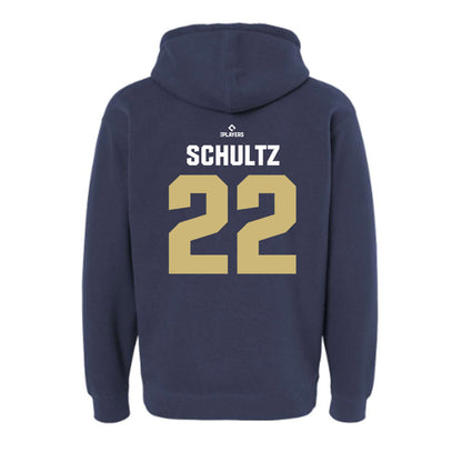 Harrisburg Sens - MILB Baseball : Thomas Schultz - Hooded Pullover Sweatshirt-1