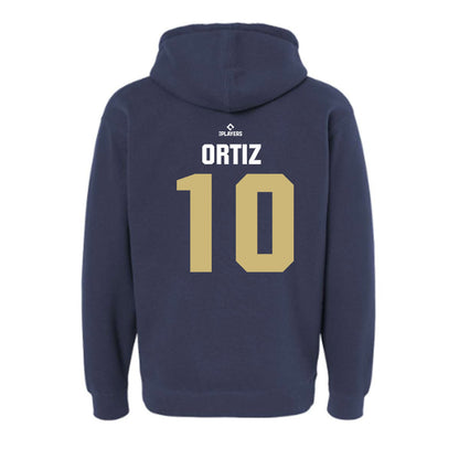 Harrisburg Sens - MILB Baseball : Devin Ortiz - Hooded Pullover Sweatshirt-1
