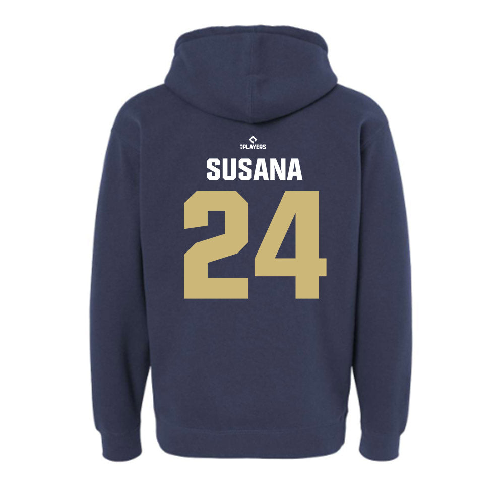 Harrisburg Sens - MILB Baseball : Jarlin Susana - Hooded Pullover Sweatshirt-1