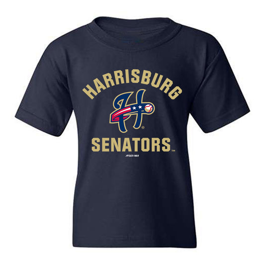 Harrisburg Sens - MILB Baseball : Chase Hampton - Youth T-Shirt-0