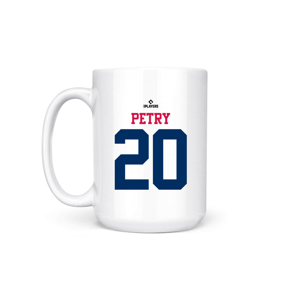 Harrisburg Sens - MILB Baseball : Ethan Petry - Coffee Mug-1