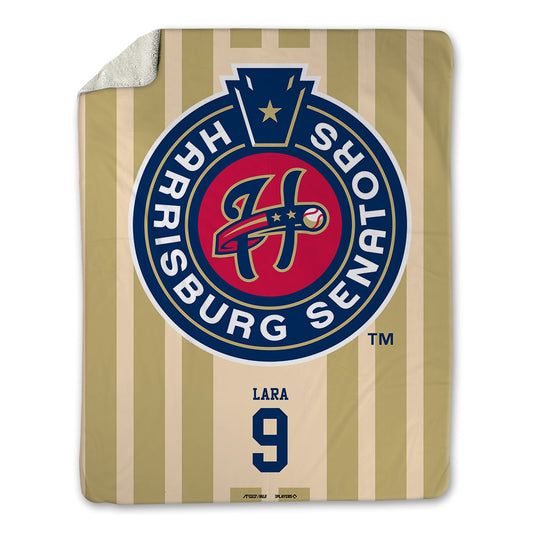 Harrisburg Sens - MILB Baseball : Jhancarlos Lara - Blanket-0