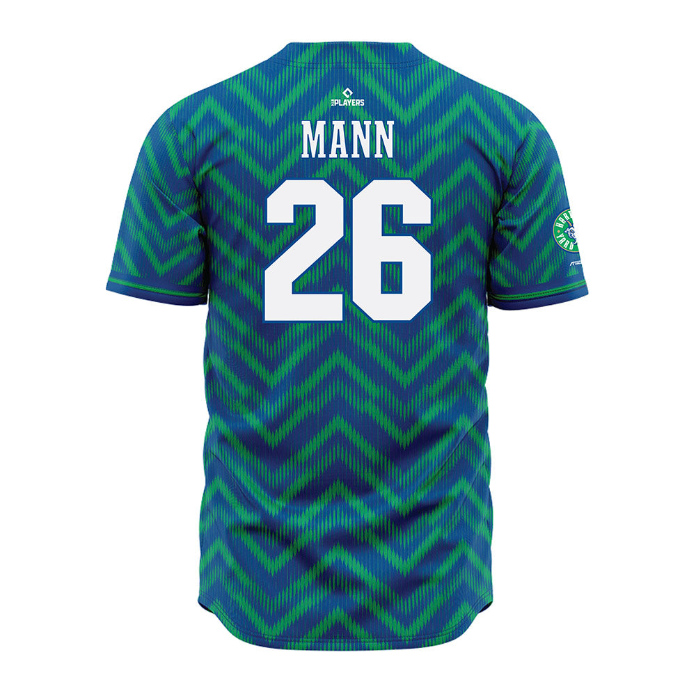 Hartford Yard Goats - MILB Baseball : Hunter Mann - Jersey-1