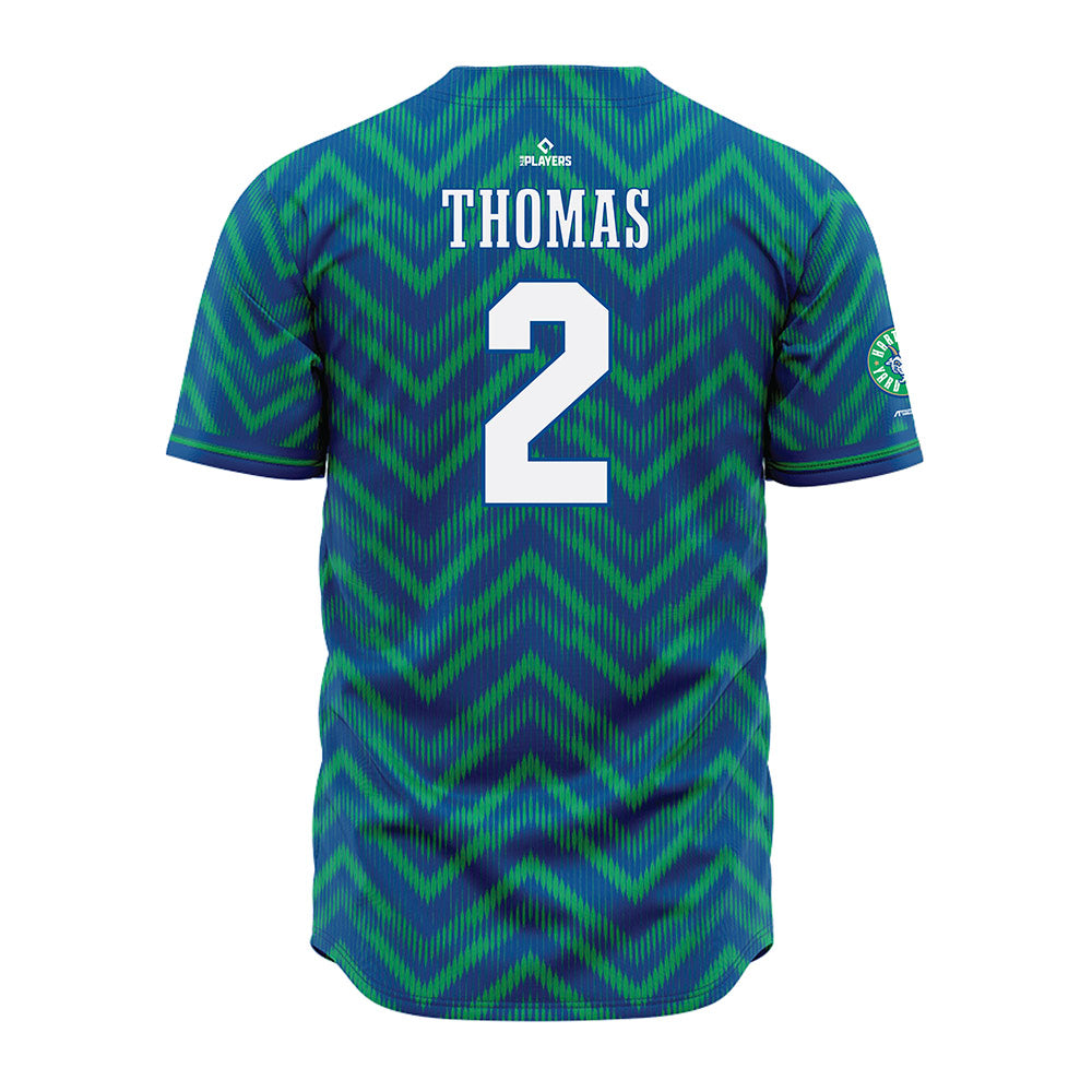 Hartford Yard Goats - MILB Baseball : Jared Thomas - Jersey-1