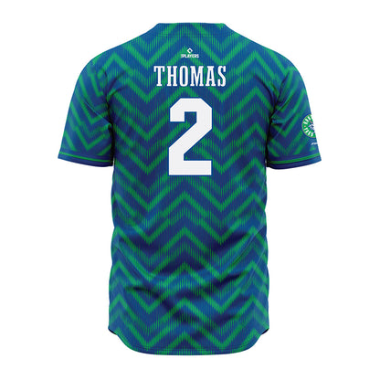 Hartford Yard Goats - MILB Baseball : Jared Thomas - Jersey-1