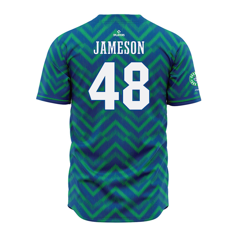 Hartford Yard Goats - MILB Baseball : Fisher Jameson - Jersey-1