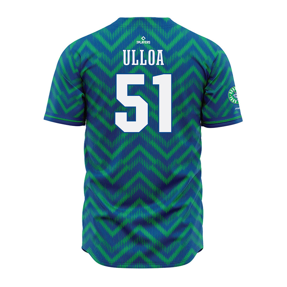 Hartford Yard Goats - MILB Baseball : Fidel Ulloa - Jersey-1