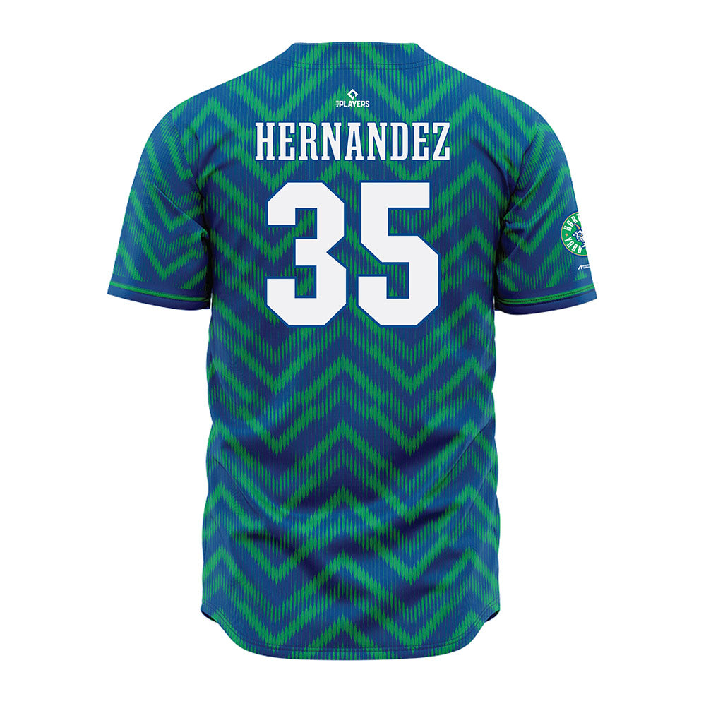 Hartford Yard Goats - MILB Baseball : Roynier Hernandez - Jersey-1