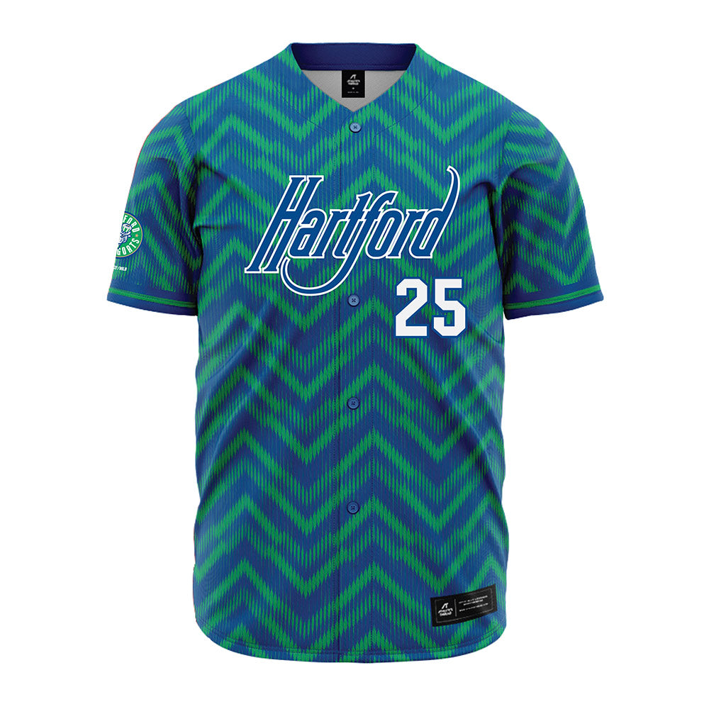 Hartford Yard Goats - MILB Baseball : Konner Eaton - Jersey-0