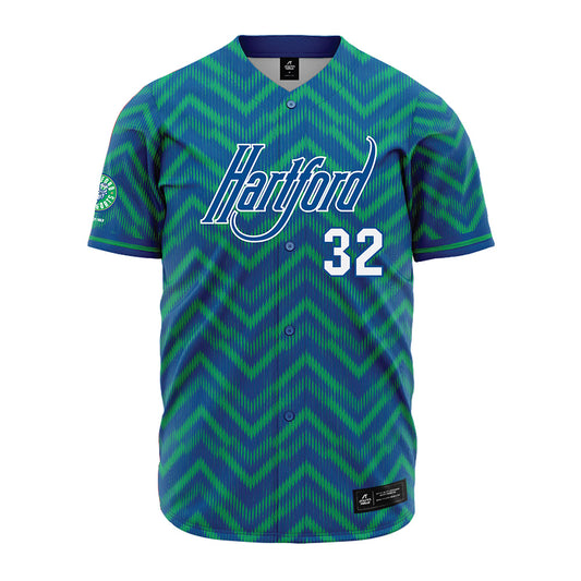 Hartford Yard Goats - MILB Baseball : Cole Messina - Jersey-0