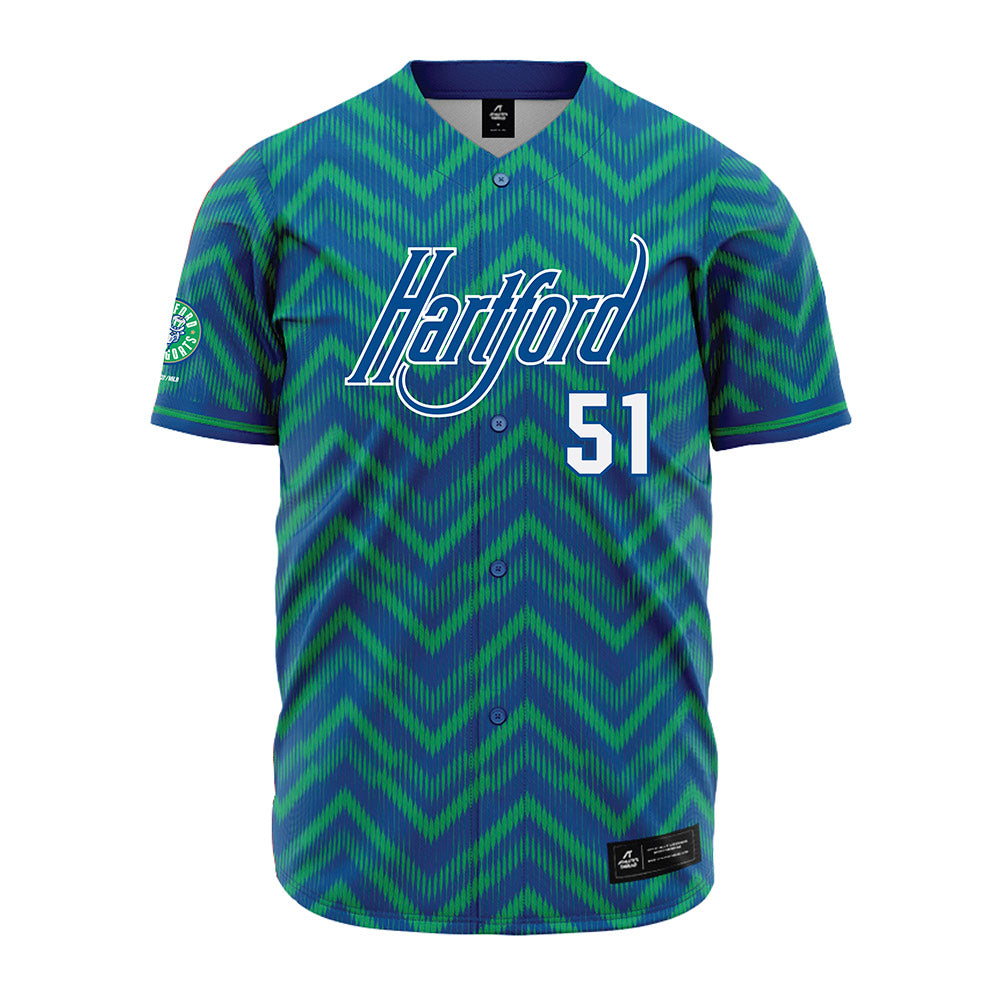 Hartford Yard Goats - MILB Baseball : Fidel Ulloa - Jersey-0