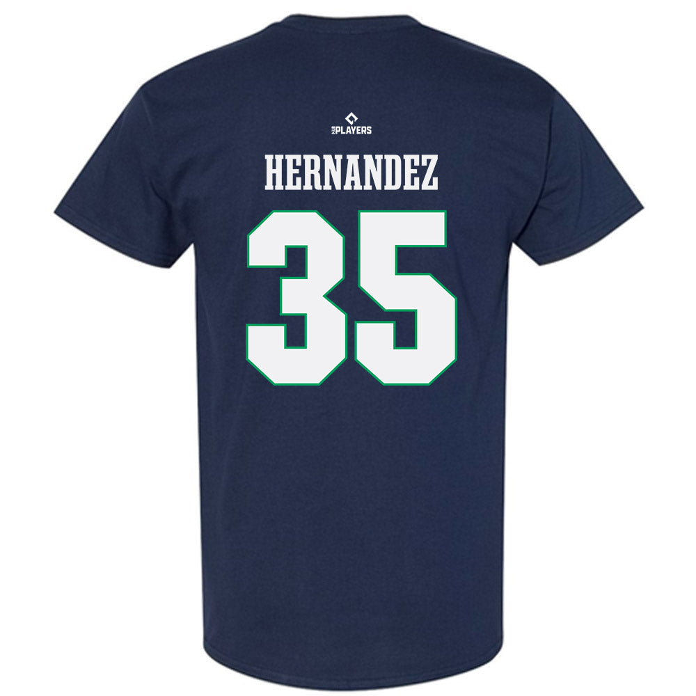 Hartford Yard Goats - MILB Baseball : Roynier Hernandez - T-Shirt-1