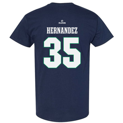Hartford Yard Goats - MILB Baseball : Roynier Hernandez - T-Shirt-1
