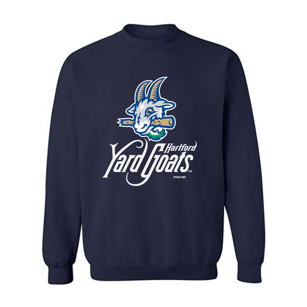 Hartford Yard Goats - MILB Baseball : Jackson Cox - Crewneck Sweatshirt-0
