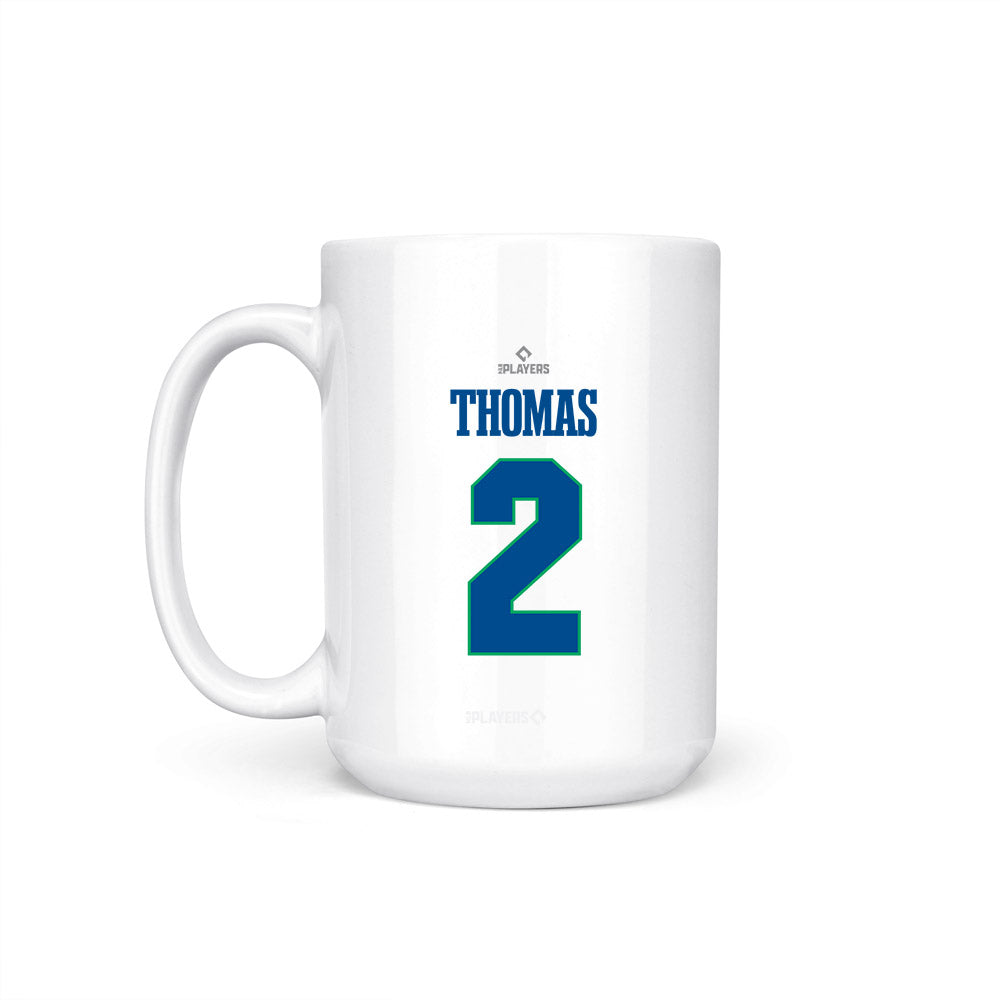 Hartford Yard Goats - MILB Baseball : Jared Thomas - Coffee Mug-1